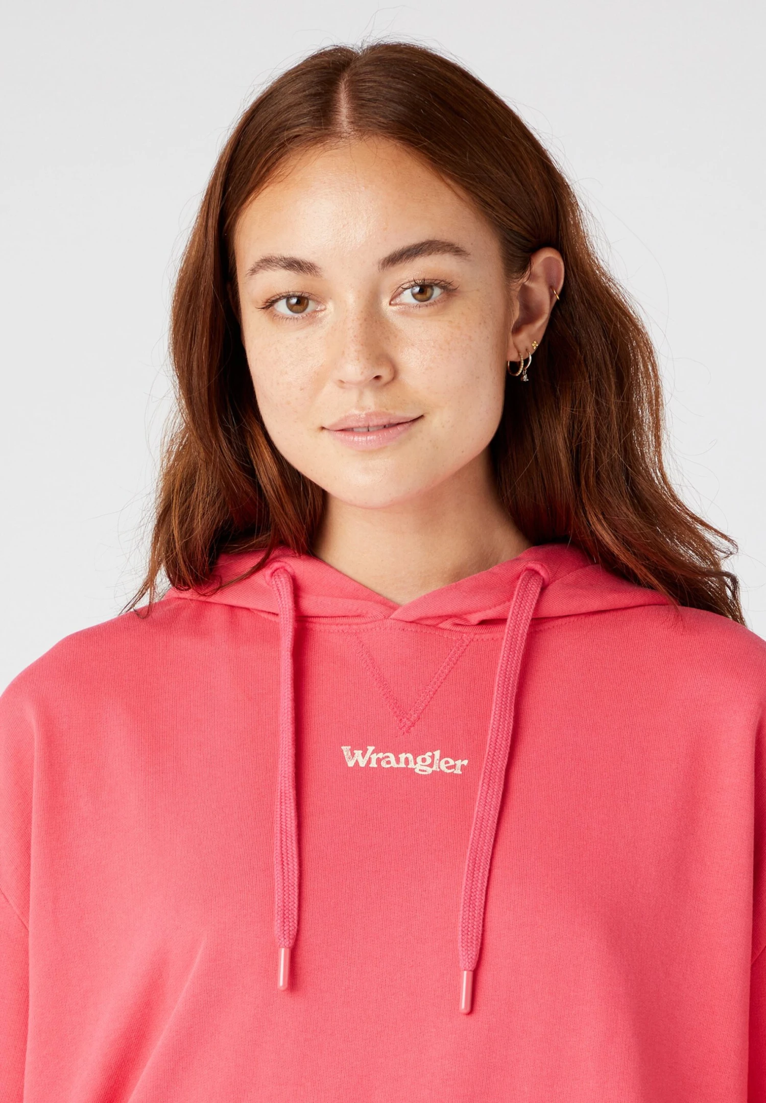 Wrangler Drawcord Hoodie - Jersey Con Capucha - Hot Pink 6 Wrangler Drawcord Hoodie - Jersey Con Capucha - Hot Pink - Imagen 4