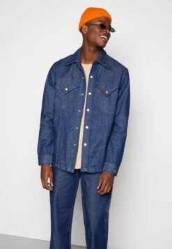 Wrangler Wrancher Jacket - Chaqueta Vaquera - Ark-Blue Denim -Wrangler e227ccbe8f264fc1b483a3332c9269a5