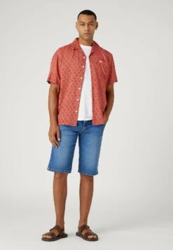 Wrangler Colton- Shorts Vaqueros - Blue Vortex -Wrangler e23cc05a59574ecdb88065780dc72265