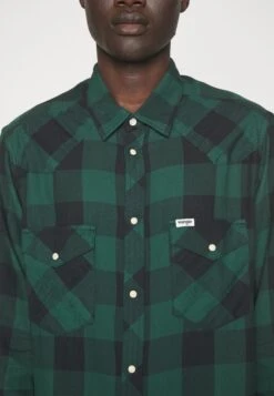 Wrangler Western- Camisa - Dark Matcha 13 Wrangler Western- Camisa - Dark Matcha -Wrangler e34b597ccbd8488981d1264afe5983a2