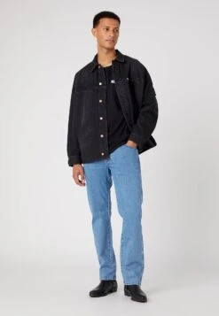 Wrangler Logo Tee - Camiseta Básica - Faded Black -Wrangler e3bff39c2c994e04a6687e804a1e130f