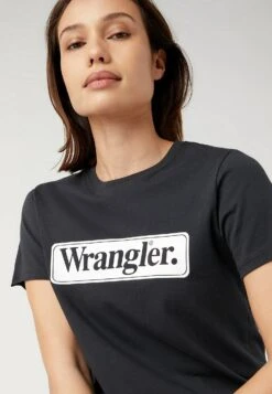 Wrangler Regular- Camiseta Estampada - Faded Black 10 Wrangler Regular- Camiseta Estampada - Faded Black -Wrangler e3e6e55853f940c8823f50d62ebb3644