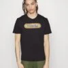 Wrangler Branded Tee - Camiseta Estampada - Faded Black -Wrangler e504ec5cbf294594a6968ae252cfc68f