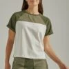Wrangler Camiseta Básica - Dusty Olive 2 Wrangler Camiseta Básica - Dusty Olive -Wrangler e56e64903bee4cfbacc2987dd7e480f8