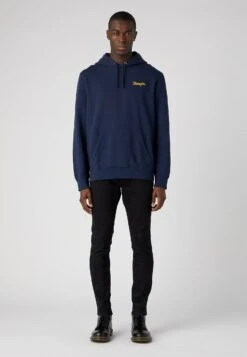 Wrangler Logo- Jersey Con Capucha - Navy 8 Wrangler Logo- Jersey Con Capucha - Navy -Wrangler e7cb290b7a4e417c96145b540cce3ddf