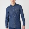 Wrangler Ls Western - Camisa - Dark Stone -Wrangler e8127e91eb5444f3aa002ec94c5a9dee