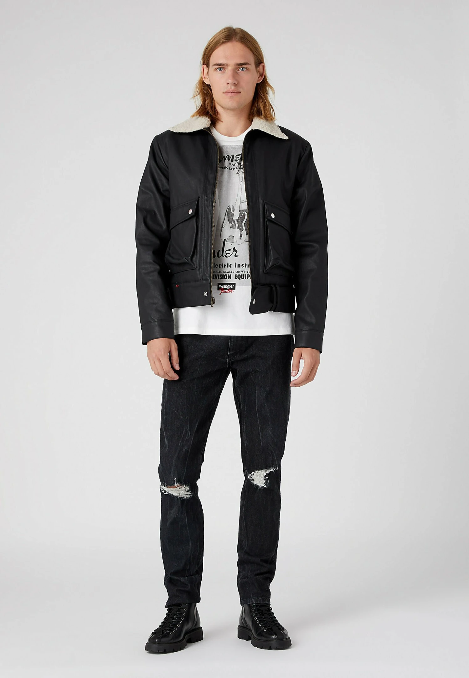 Wrangler Chaqueta Vaquera - Black 4 Wrangler Chaqueta Vaquera - Black - Imagen 2