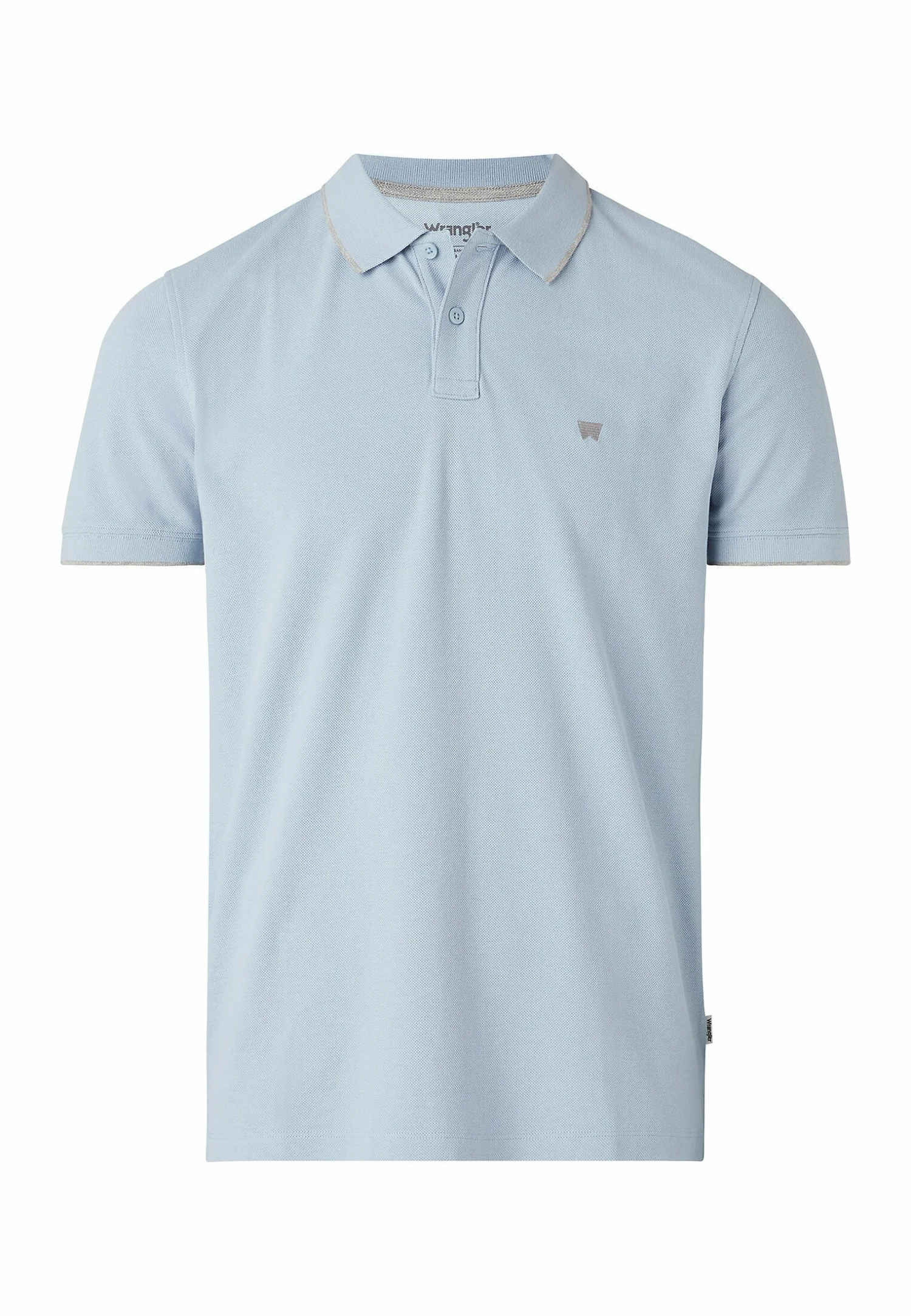 Wrangler Tipped With Logo - Polo - Blue Fog 7 Wrangler Tipped With Logo - Polo - Blue Fog - Imagen 5