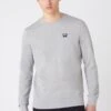 Wrangler Sign Off Crew - Sudadera - Grey Mele -Wrangler eca646acee45452eab613ddd64fa1905