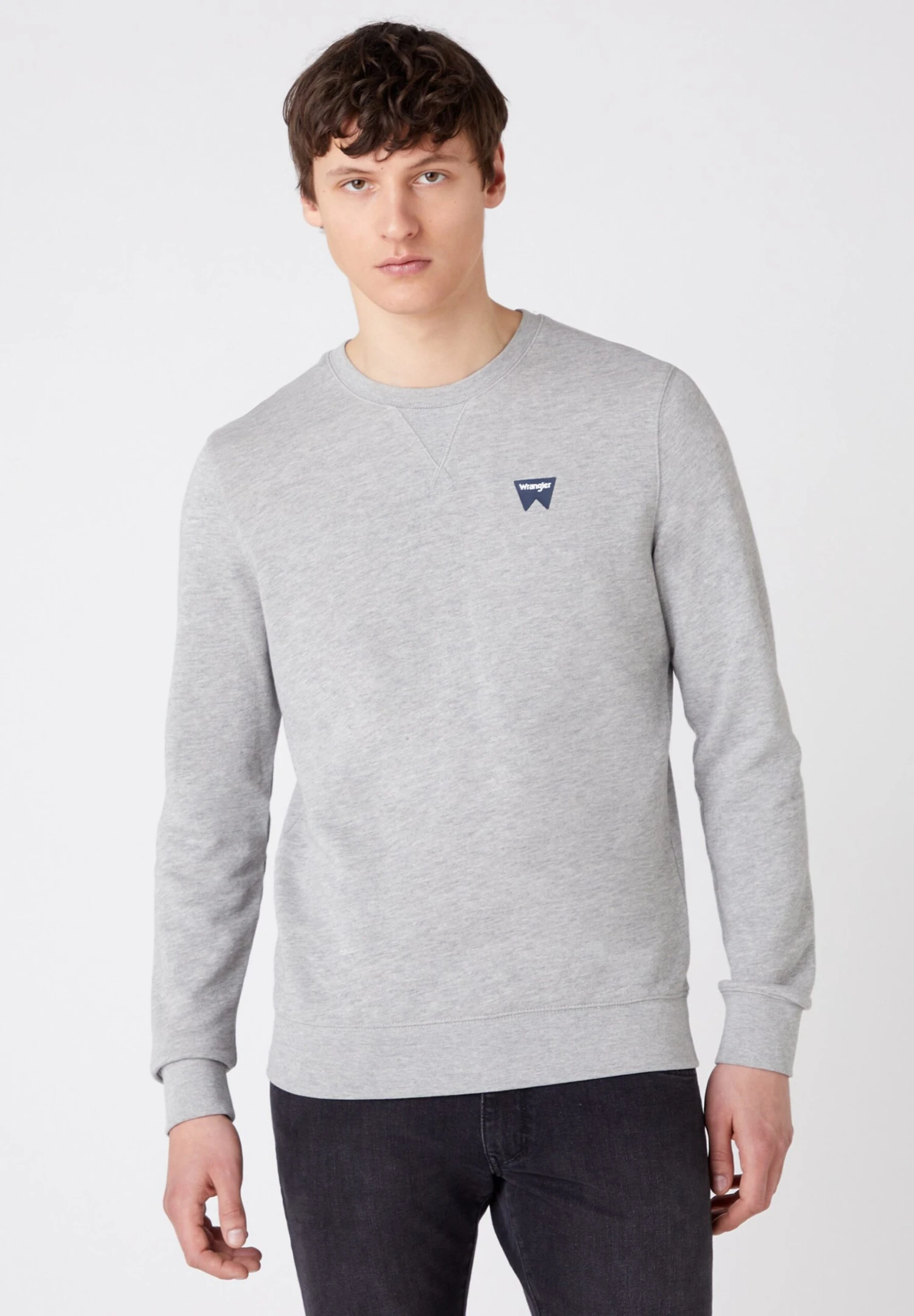 Wrangler Sign Off Crew - Sudadera - Grey Mele 3 Wrangler Sign Off Crew - Sudadera - Grey Mele