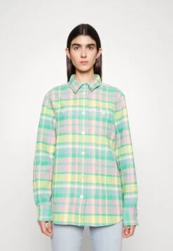 Wrangler Waffle Shaket - Chaquetas Bomber - Powder Blue