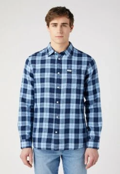 Wrangler 1 Pocket - Camisa - Cerulean Blue