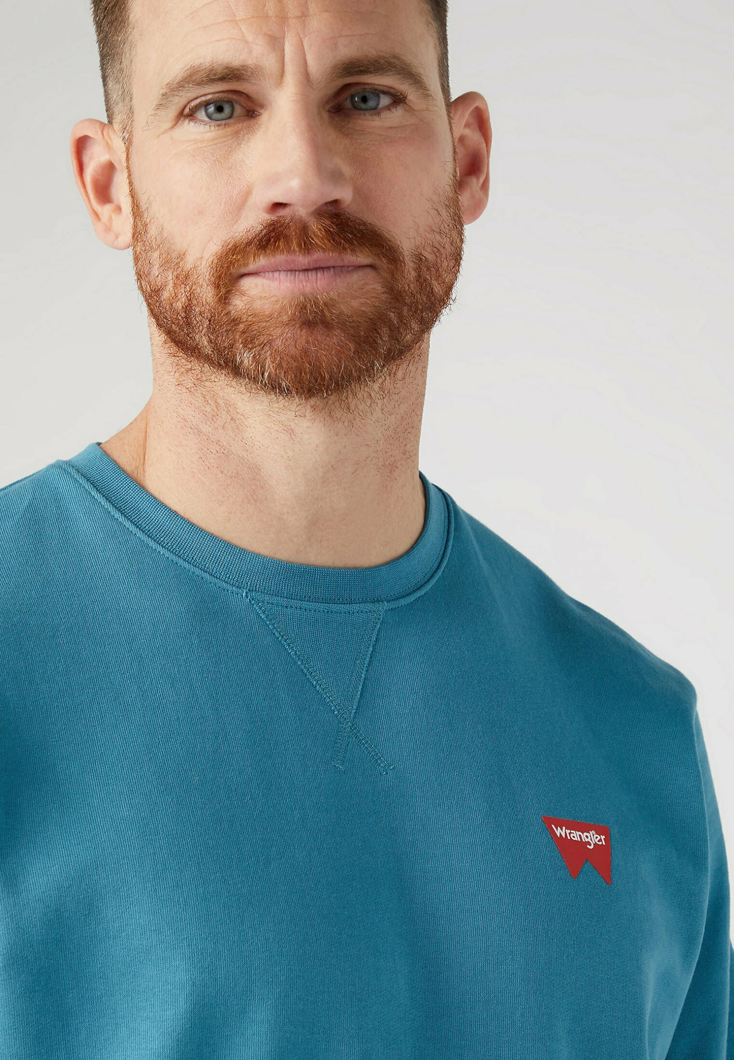 Wrangler Sign Off Crew - Sudadera - Storm Blue 6 Wrangler Sign Off Crew - Sudadera - Storm Blue - Imagen 4