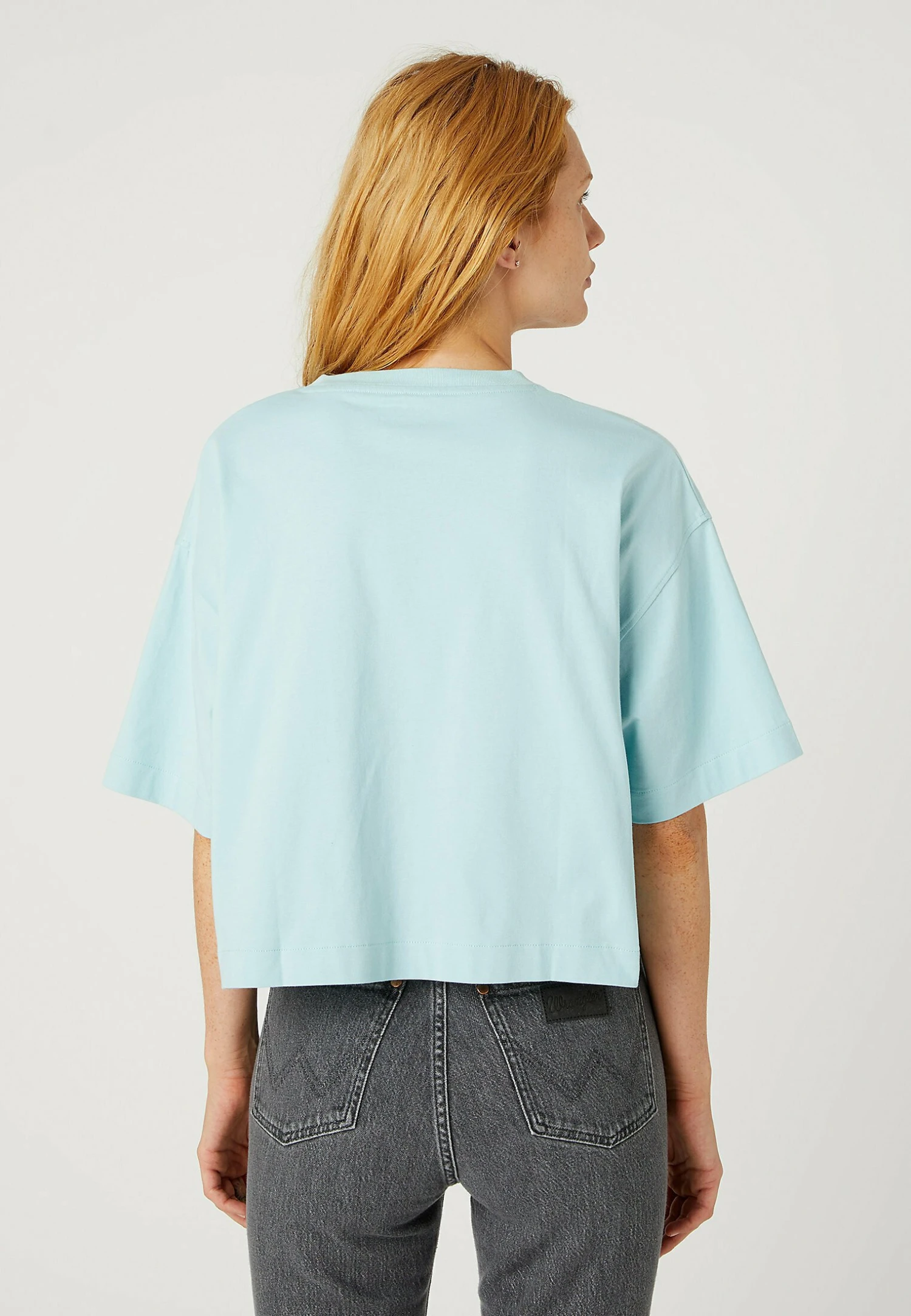 Wrangler Boxy - Camiseta Estampada - Canal Blue 5 Wrangler Boxy - Camiseta Estampada - Canal Blue - Imagen 3