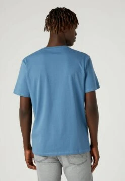 Wrangler Graphic Tee - Camiseta Estampada - Captains Blue -Wrangler f39d07d2cb904d6986f13ef0815859e3