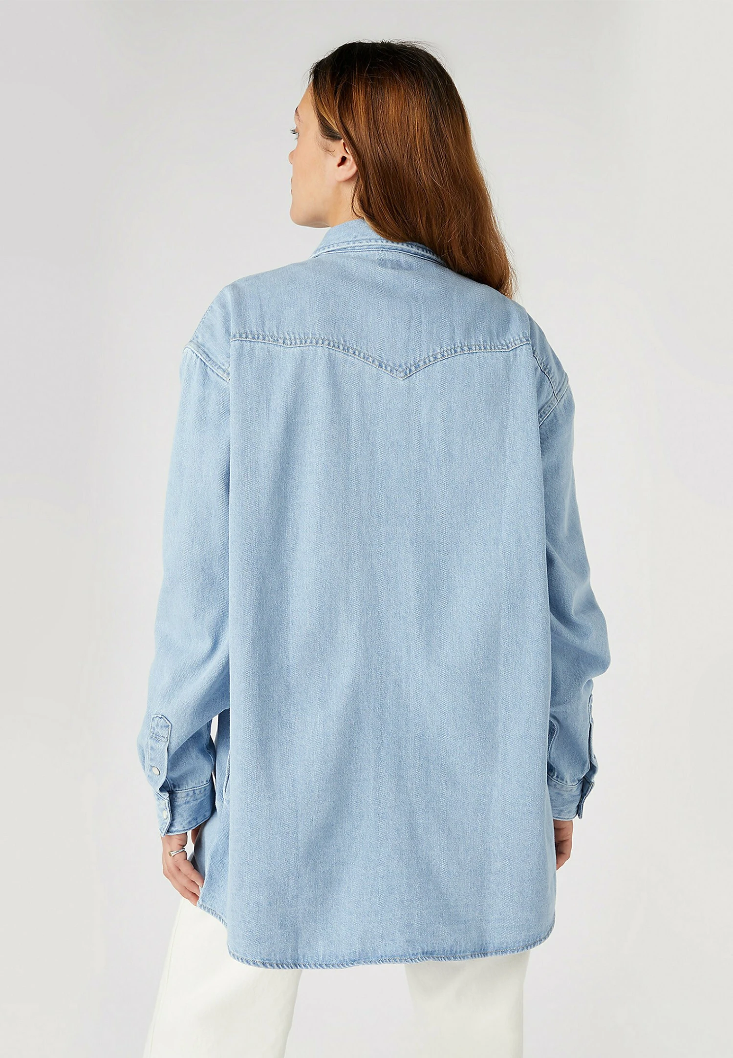 Wrangler Jumbo - Camisa - Light Vintage Indigo 4 Wrangler Jumbo - Camisa - Light Vintage Indigo - Imagen 2