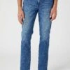 Wrangler Larston - Vaqueros Rectos - Smoke Sea -Wrangler f626fa12cd2c4fe9ad89b9f04ee5336c