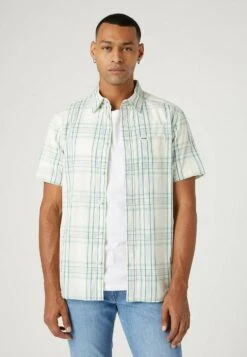 Wrangler Ss 1 Pkt- Camisa - Captains Blue