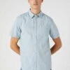 Wrangler Camisa - Blue Fog 2 Wrangler Camisa - Blue Fog -Wrangler f738c9c0fe0c4790b106330079c3b578