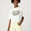 Wrangler Boxy - Camiseta Estampada - Worn White