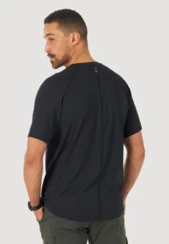 Wrangler Performance - Camiseta Básica - Black -Wrangler f8b9530b1e144ea5bd346fd4f6d01a2b