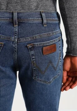 Wrangler Texas Stretch - Vaqueros Rectos - Stonewash -Wrangler f9282f8d9aaf43d590fa08010b679dae