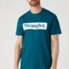 Wrangler Camiseta Estampada - Deep Teal Green -Wrangler fc8558e5593d450e9017dd47890e9cb6