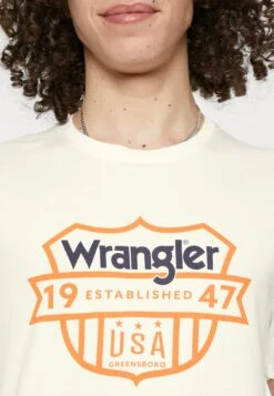 Wrangler Graphic Tee - Camiseta Estampada - Worn White -Wrangler fc875999079e43dea1e0250754485deb