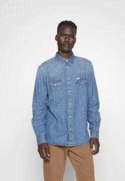 Wrangler Western- Camisa - Icon Mid Stone